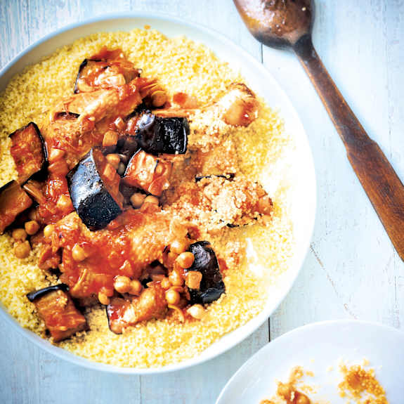 Couscous au poulet et aux aubergines Cookidoo® das offizielle