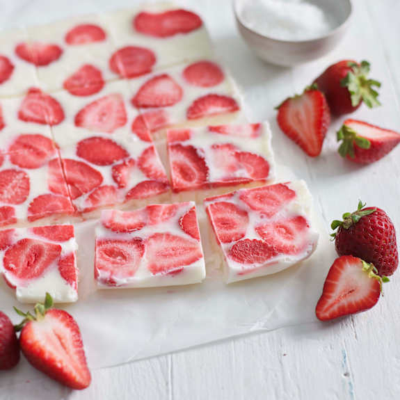 Barrette di frozen yogurt e fragole Cookidoo® das offizielle