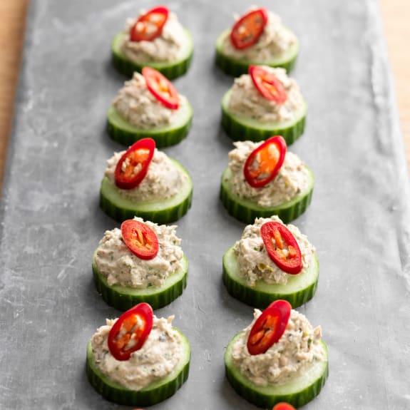 Tuna Tapenade on Cucumber - Cookidoo® – the official Thermomix® recipe ...