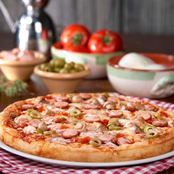 Pizza in pizzeria" (senza glutine) Cookidoo® a plataforma oficial de receitas Bimby®