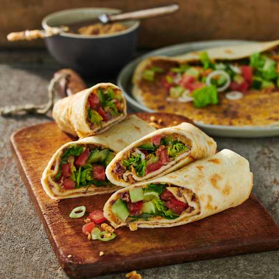 Wraps mit CurryBohnenPaste Cookidoo® the official Thermomix