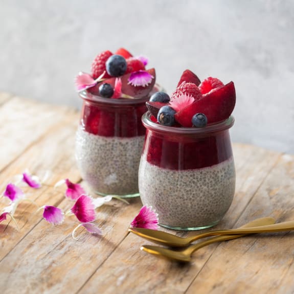 Plum and raspberry chia puddings - Cookidoo® – the official Thermomix ...