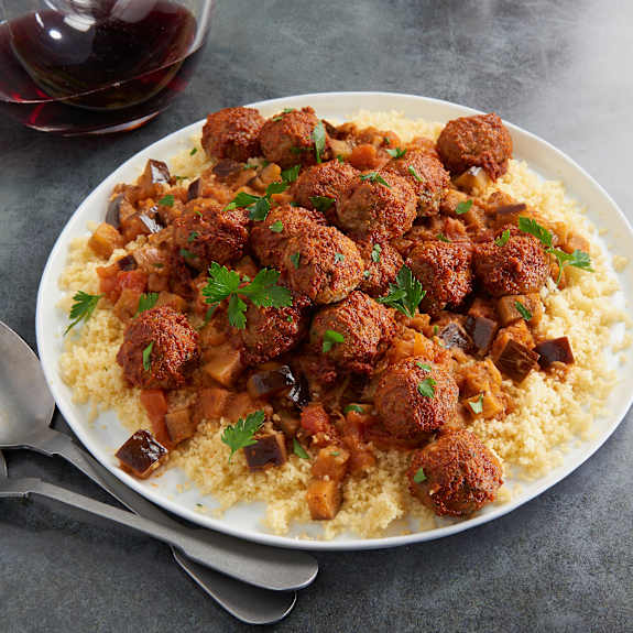 Moroccan Lamb and Eggplant with Couscous Cookidoo® das offizielle