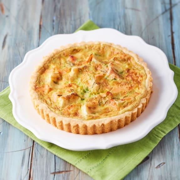 Smoked Salmon and Brie Quiche - Cookidoo® – the official Thermomix ...