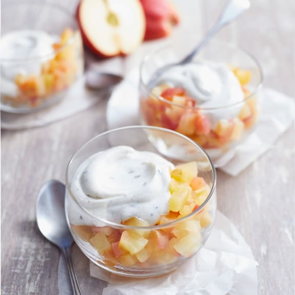 Gedämpfter Apfel mit Vanillejoghurt - Cookidoo® – das offizielle ...