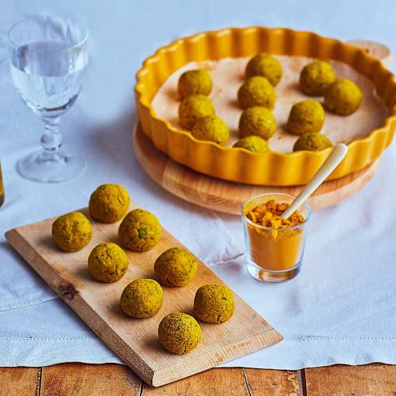 Polpette di tempeh alla curcuma (vegan) Cookidoo® la plateforme de