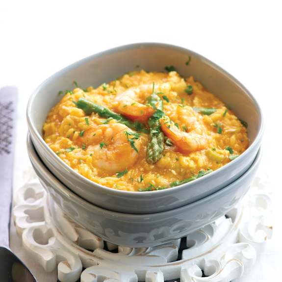 Risotto de camarón y espárragos Cookidoo® la plataforma de recetas