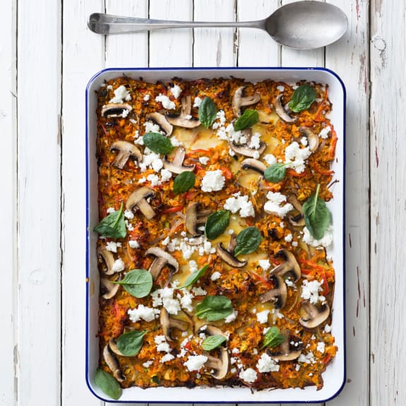 Vegetable bake with goat's feta - Cookidoo® – the official Thermomix ...