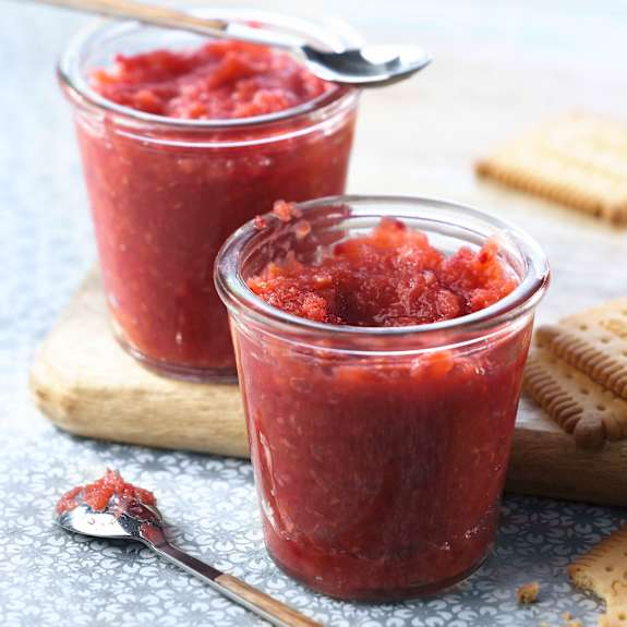 Compote coingpommeframboise Cookidoo® das offizielle Thermomix