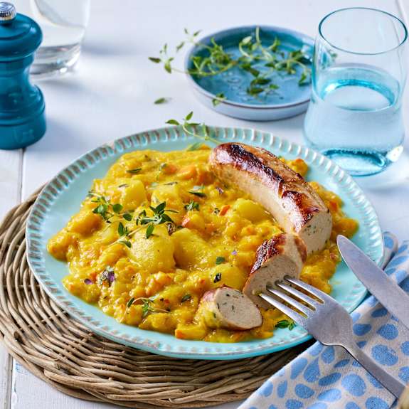 Kürbisragout mit Bratwurst - Cookidoo® – Thermomix® 官方食譜平台