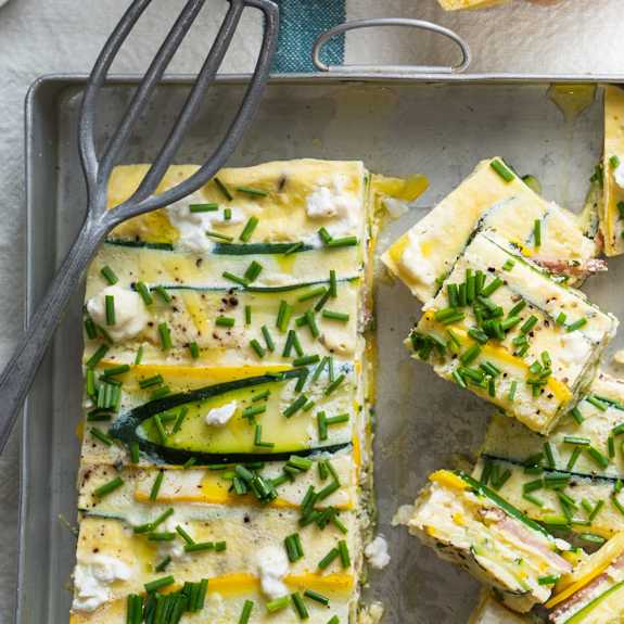 Terrine courgettes, ricotta et bacon Cookidoo® the official