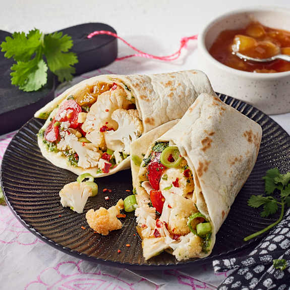 Vegane Burritos mit Koriander-Chutney - Cookidoo® – la plataforma de ...