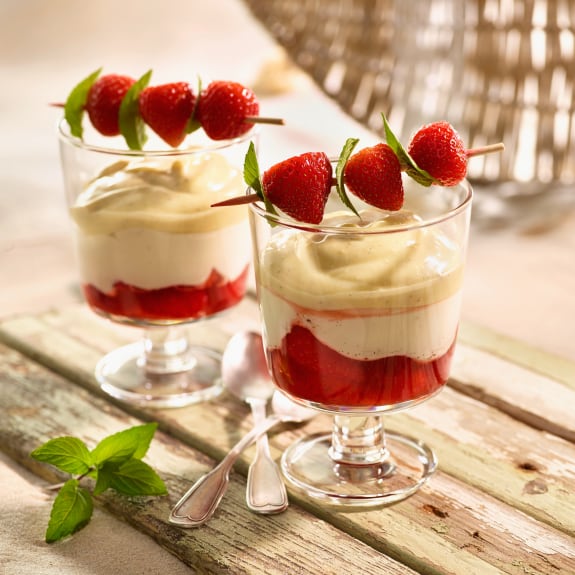 Quark-Mousse mit Vanille-Erdbeeren - Cookidoo® – das offizielle ...