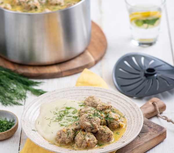 Turkey meatballs in dill sauce Cookidoo® the official Thermomix