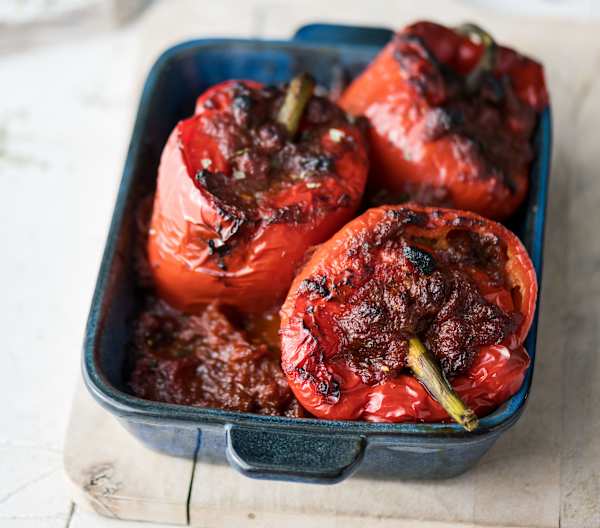 Stuffed Peppers with Tomato Sauce Cookidoo® the official Thermomix