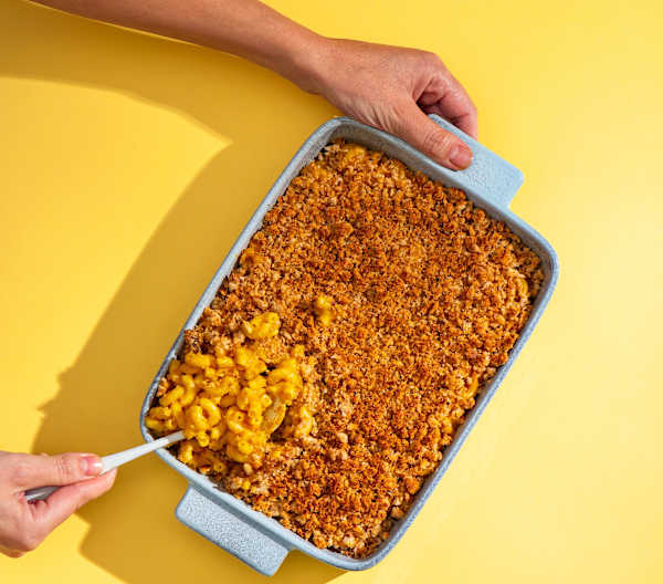 Wegańskie Mac&Cheese z ziołową posypką Cookidoo® la plataforma de