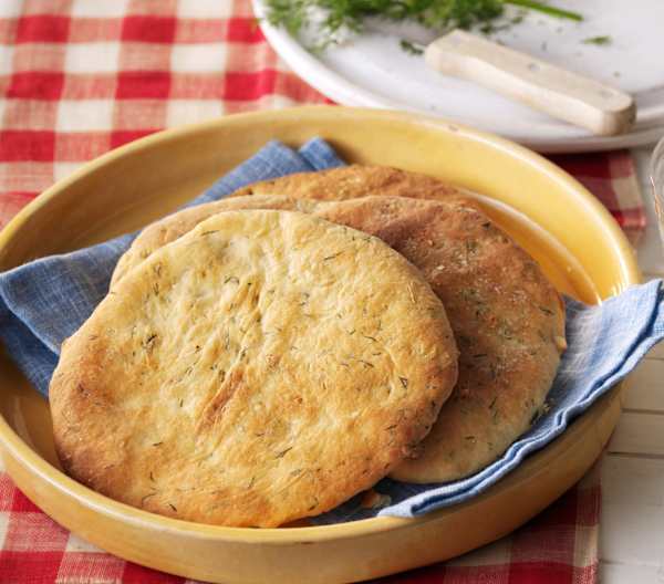 Dill and Feta Flatbread Cookidoo® the official Thermomix® recipe