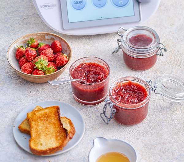 Confiture de fraise à la vanille Cookidoo® the official Thermomix