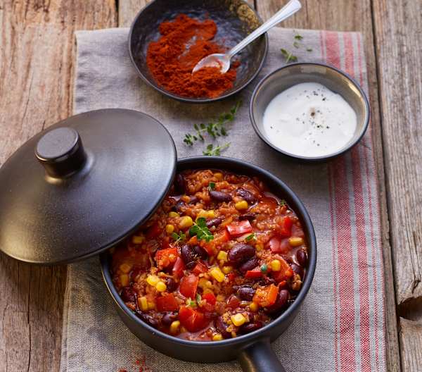 Chili con Grünkern - Cookidoo® – das offizielle Thermomix®-Rezept-Portal