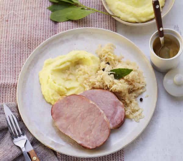 Kasseler mit Sauerkraut und Kartoffelpüree - Cookidoo® – la nostra ...