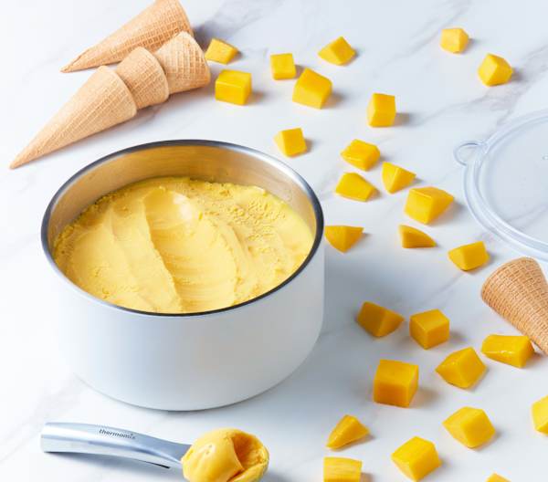 Creamy Mango Ice Cream Cookidoo® the official Thermomix® recipe platform