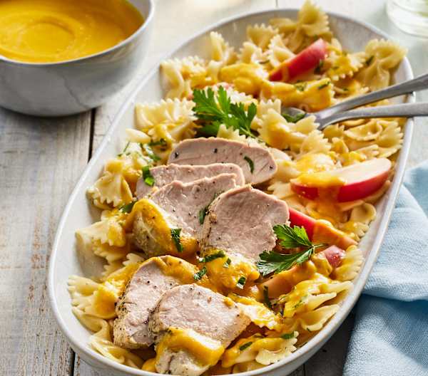 Schweinefilet mit Apfel-Kürbis-Sauce - Cookidoo® – das offizielle ...