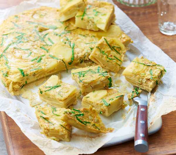 Tortilla espagnole à la ciboulette Cookidoo® la plateforme de