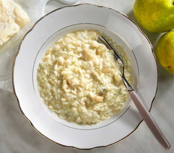 Pear and blue cheese risotto Cookidoo® the official Thermomix