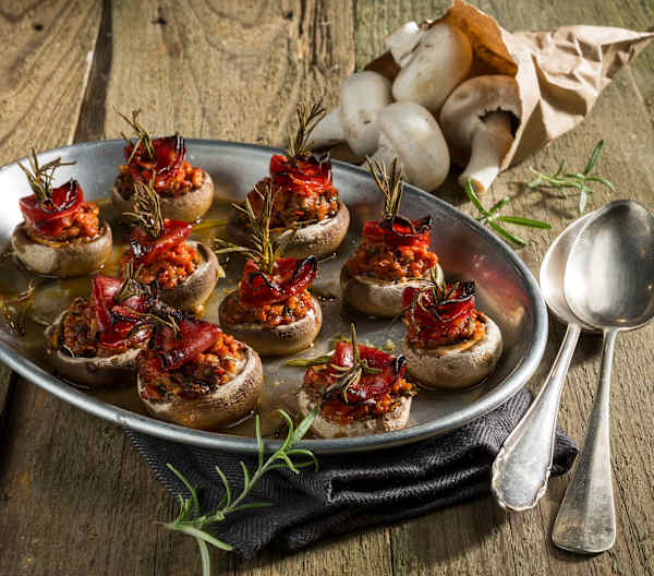 Champignons mit Chorizo gefüllt - Cookidoo® – das offizielle Thermomix ...