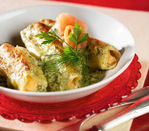 Lachs-Cannelloni - Cookidoo® – das offizielle Thermomix®-Rezept-Portal
