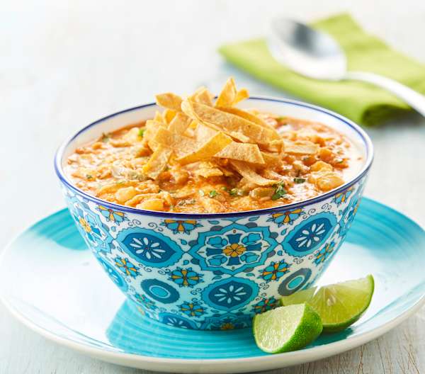 Sopa de fajitas de pollo Cookidoo® the official Thermomix® recipe