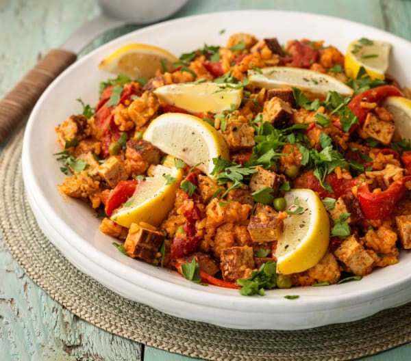 Vegan Paella with Smoked Tofu - Cookidoo® – the official Thermomix ...