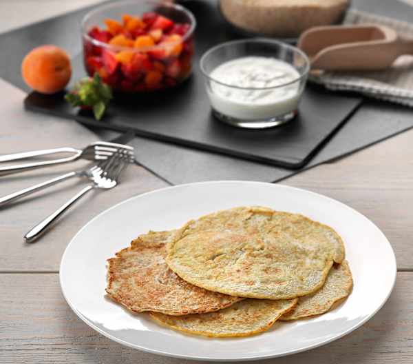 Crêpes de salvado de avena Cookidoo® la plataforma de recetas