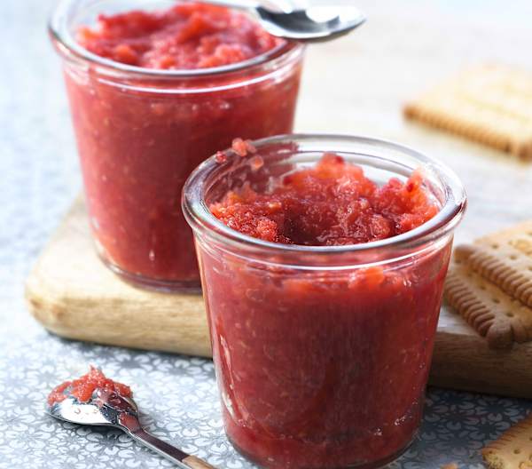 Compote coingpommeframboise Cookidoo® das offizielle Thermomix