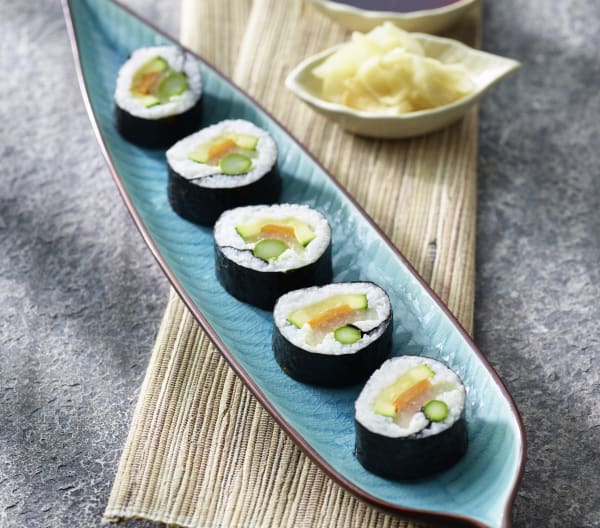 Vegetarische Sushi-Rolle - Cookidoo® – the official Thermomix® recipe ...