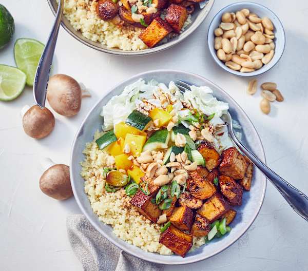 TofuGemüseBowl mit Couscous Cookidoo® das offizielle Thermomix