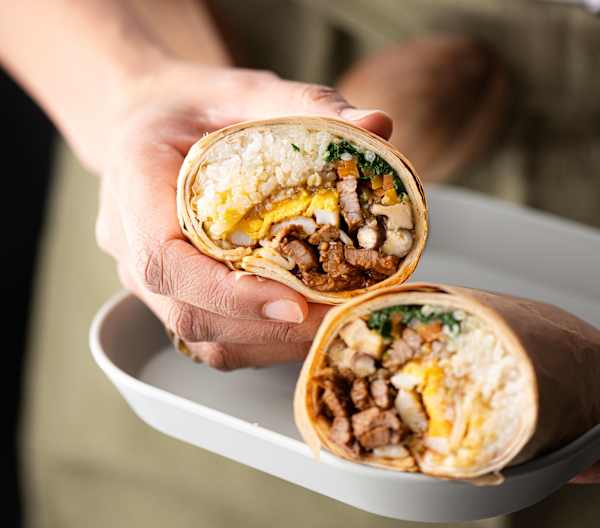 Bibimbap Burrito Cookidoo® the official Thermomix® recipe platform