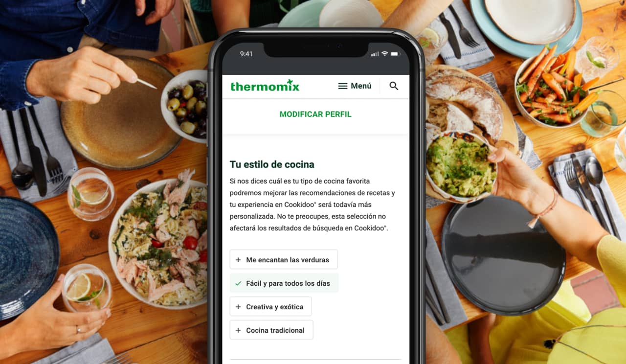 Para ti: tu experiencia de cocina personalizada. – Cookidoo® – la  plataforma de recetas oficial de Thermomix®
