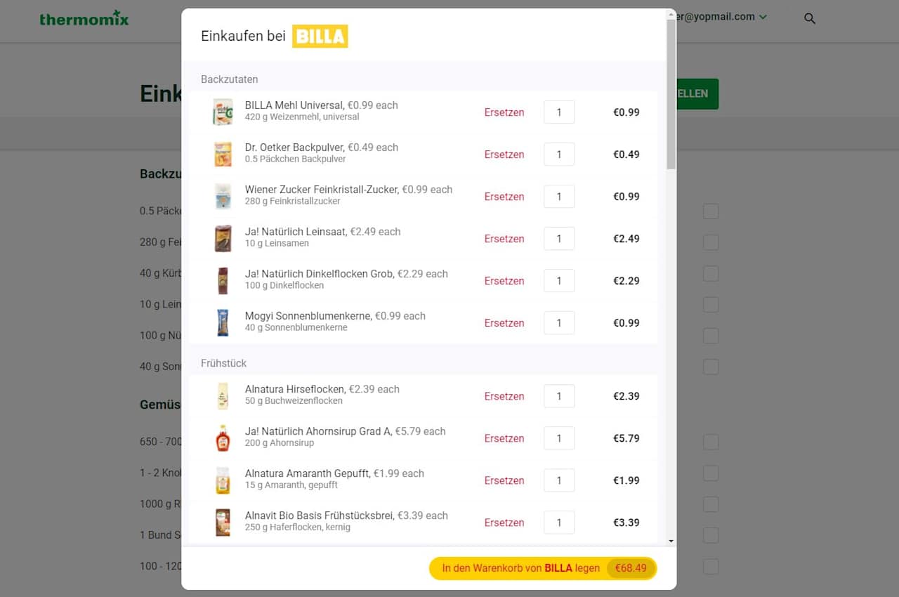 Online Zutaten Uber Cookidoo Bestellen Das Offizielle Thermomix Rezept Portal 