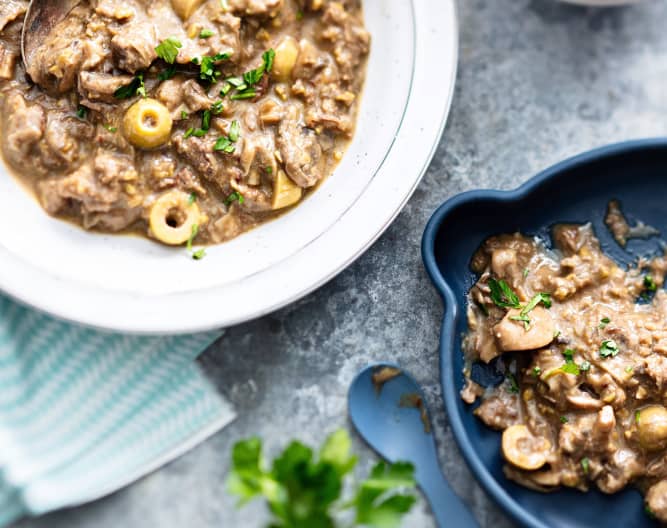 Babyfreundlicher Rindseintopf mit Champignons und Oliven - Cookidoo ...