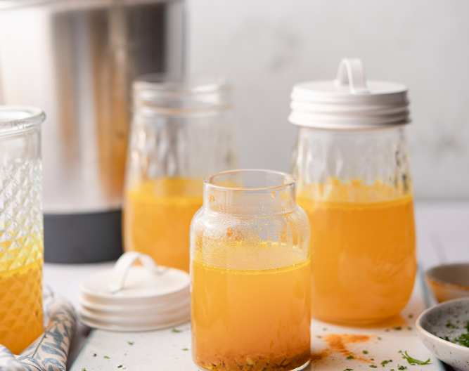 Bouillon volaille riche en collagène Cookidoo® la plateforme de