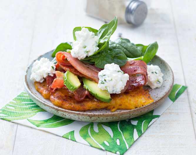 Hash browns with chive cottage cheese Cookidoo® das offizielle Thermomix®RezeptPortal