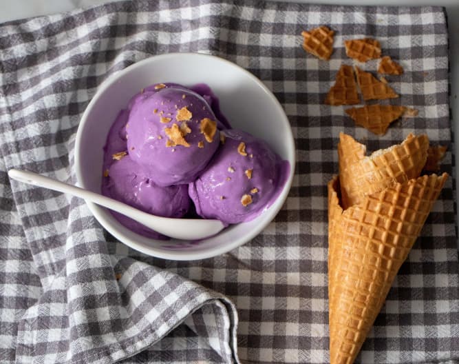 Ube ice cream - Cookidoo® – the official Thermomix® recipe platform