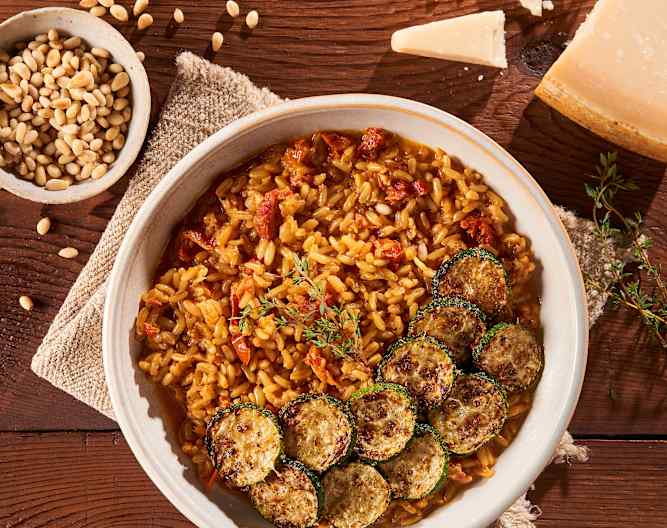 Kamut Risotto with Parmesan Zucchini Cookidoo® la nostra