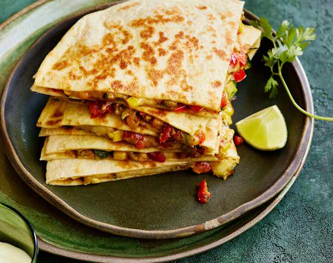 Quesadillas mit gebratenem Gemüse - Cookidoo® – das offizielle ...