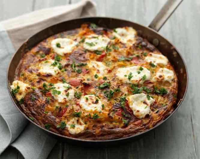 Sweet Potato and Zucchini Frittata Cookidoo® the official Thermomix