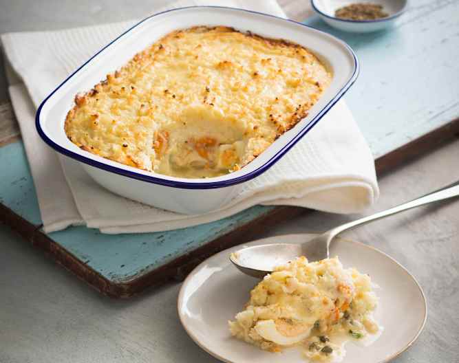 Fish pie with cauliflower mash Cookidoo® the official Thermomix