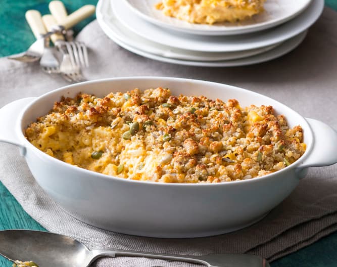 Macaroni cheese with a crunchy topping - Cookidoo® – the official ...