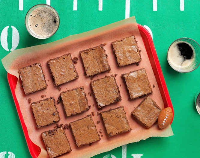 Chocolate Porter Brownies Cookidoo® the official Thermomix® recipe