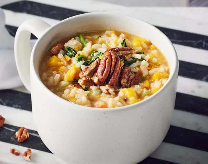 Kürbisrisotto mit Spinat und Pecannüssen - Cookidoo® – the official ...